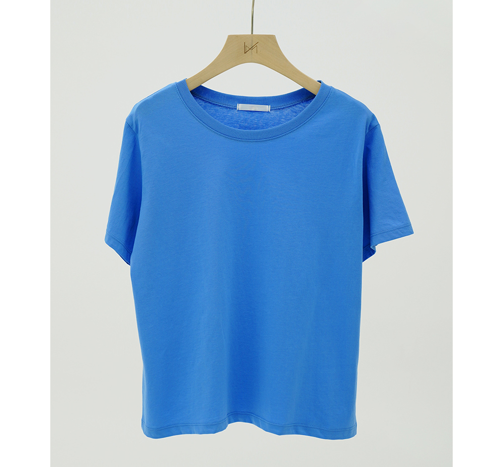 반팔 티셔츠 블루 색상 이미지-S2L10